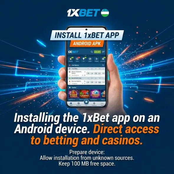 Установка приложения 1xBet на Android-устройство