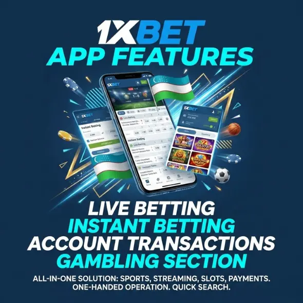 Возможности приложения 1xBet после установки