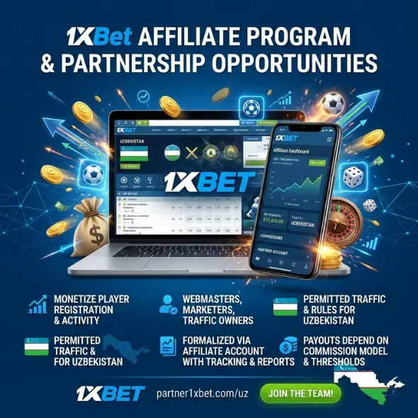 1xBet Affiliate Program and Partnership Opportunities