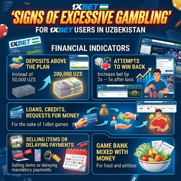 Признаки чрезмерного увлечения игрой